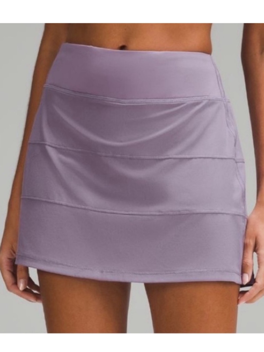 Lululemon Pace Rival Mid-Rise Skirt in Purple Ash *long